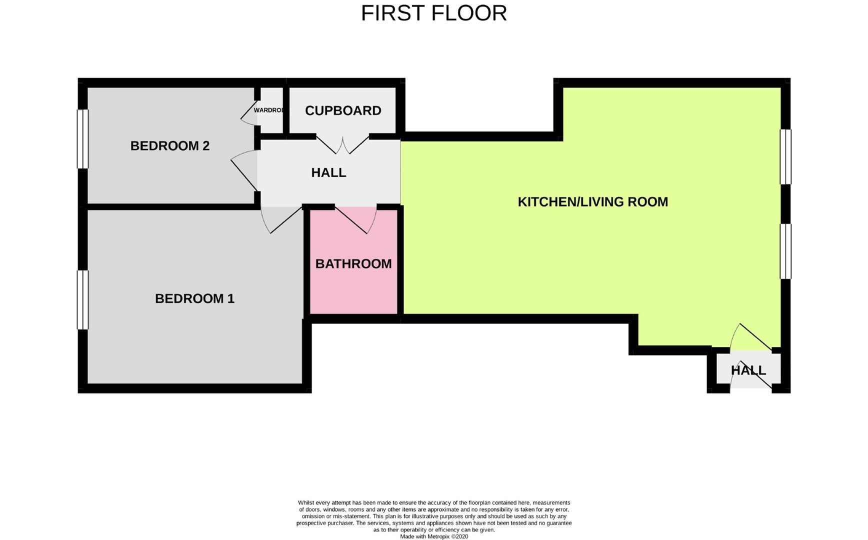 Floor Plan | Apartment | Broadwater Boulevard Flats, Worthing | For Sale